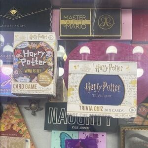Harry Potter Card Game and Trivia Quiz Set